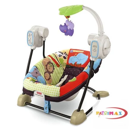 Fisher-Price Baby Zoo hordozható hinta
